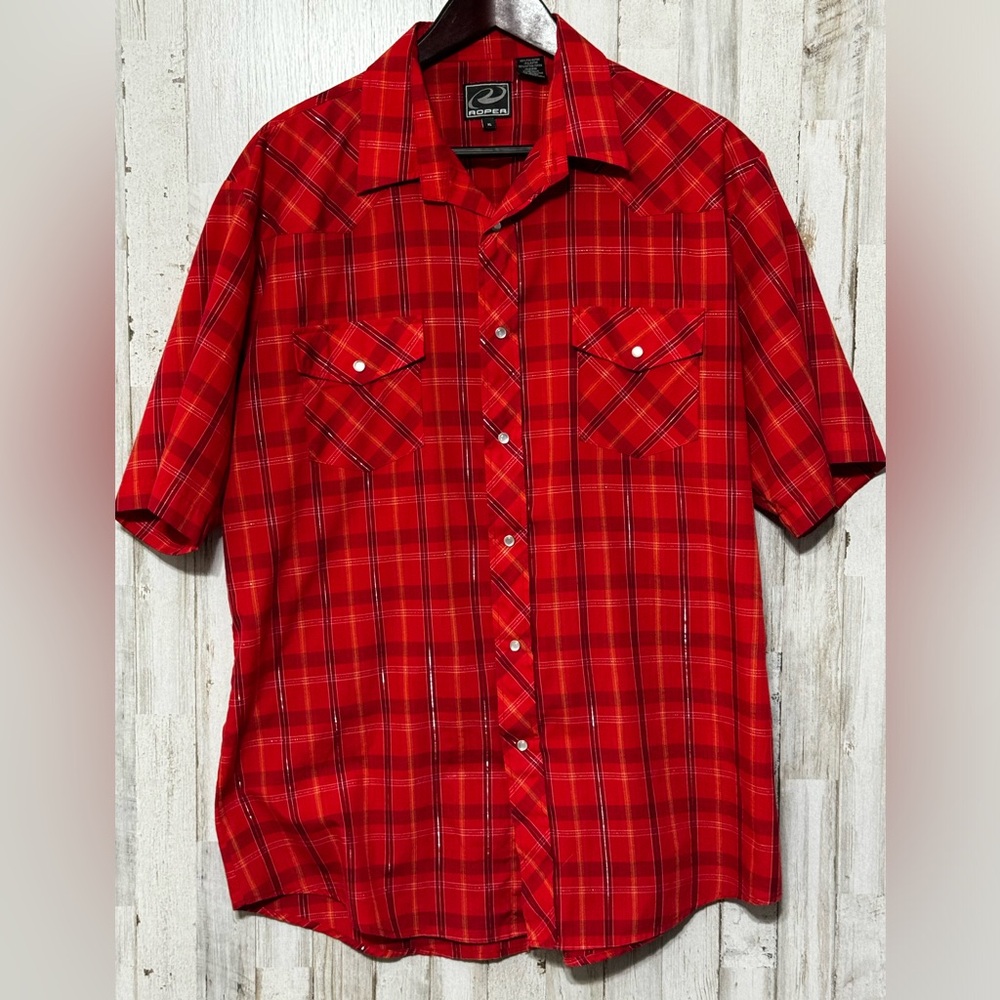 Men’s‎ Roper Pearl Snap XL